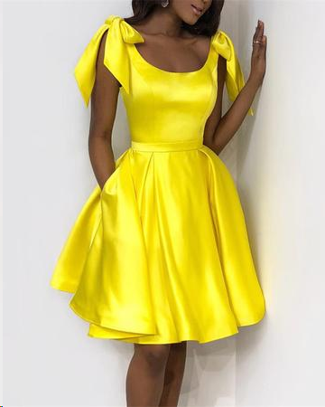 Simple Homecoming Dresses Scoop Aline Red Short Prom Dress Cute Party Dress Homecoming Dress BabaMila