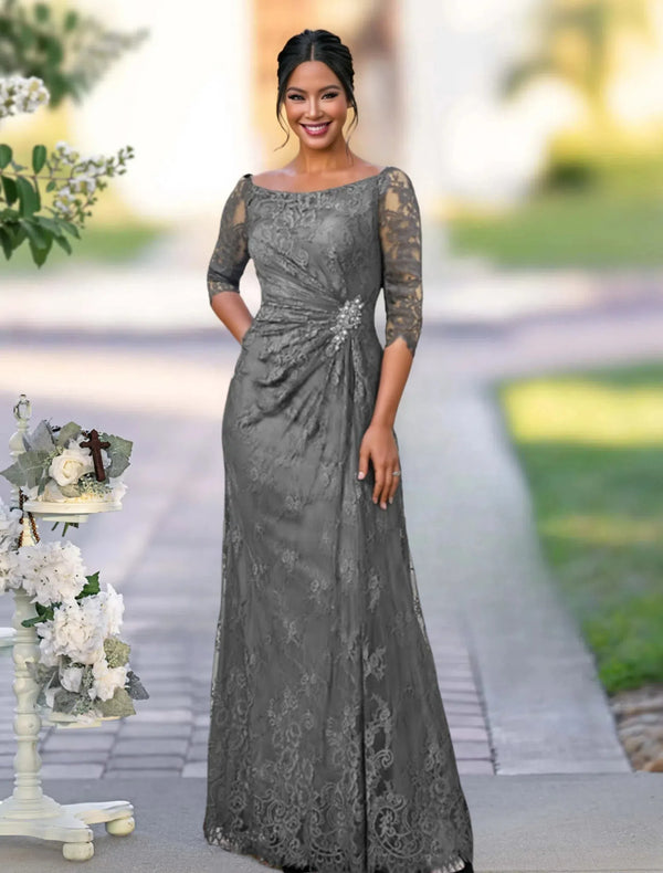 A-Line/Princess Floor-Length Mother Of The Bride Dresses BabaMila