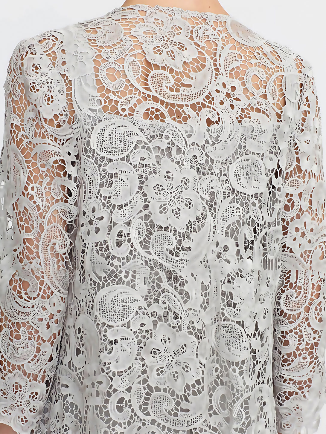 Pantsuits Square Neck Long Sleeve Floor-Length Lace/Chiffon Mother of the Bride Dress With Jacket BabaMila