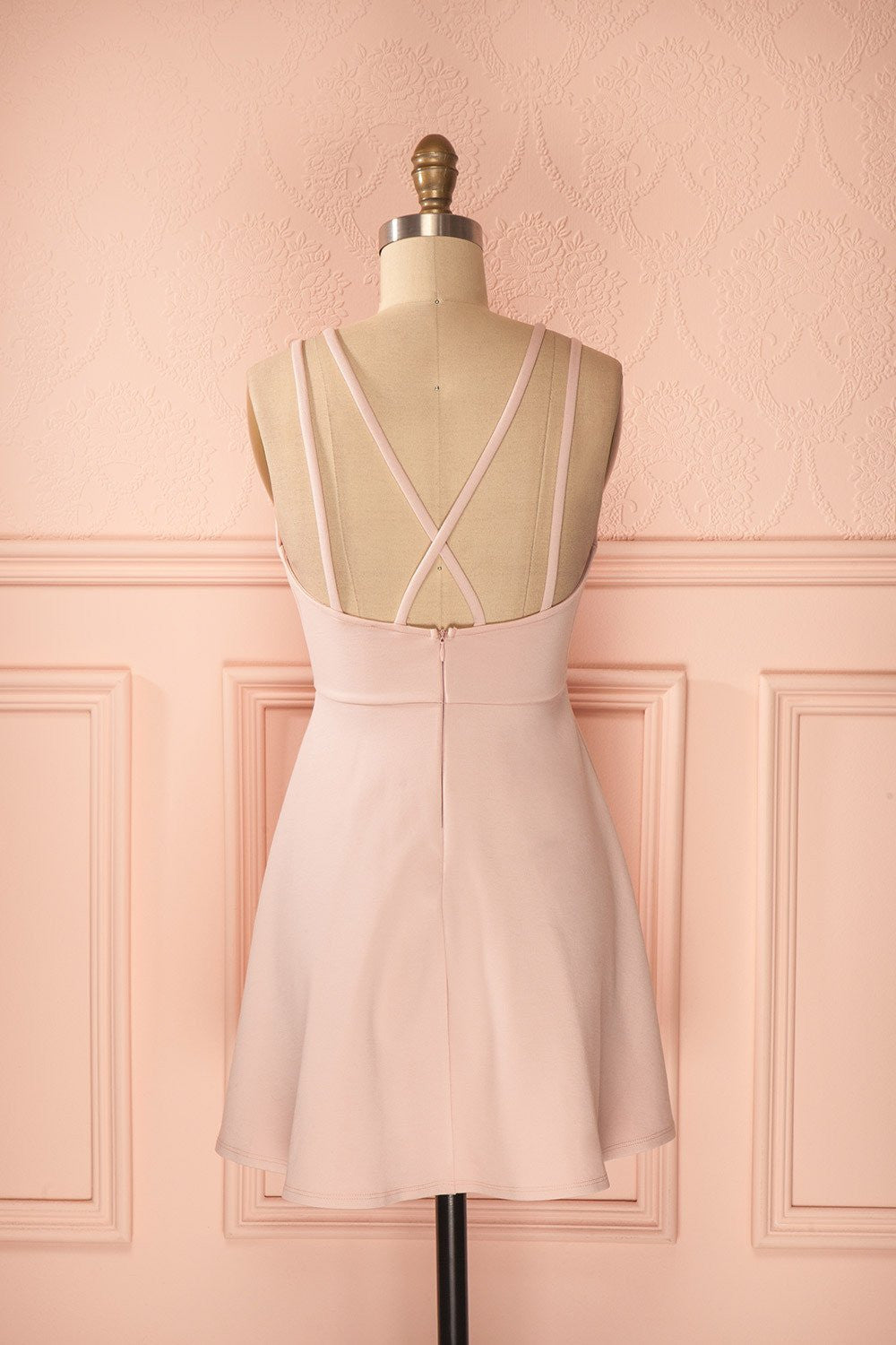 Homecoming Dress Sexy Pink Cheap Short Prom Dress Party Dress Homecoming Dress BabaMila