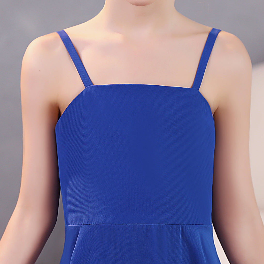Girls Dresses Simple Chiffon Floor-Length Junior Bridesmaid Dresses Girls Gidiondress