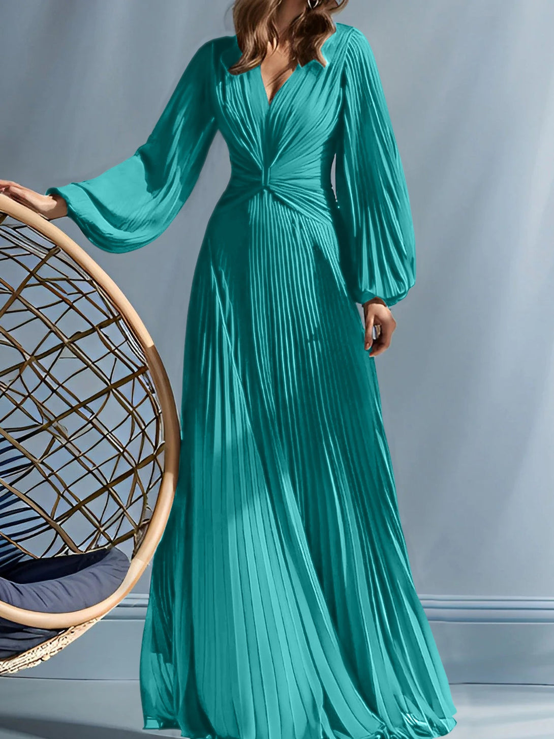 A-Line/Princess One-Shoulder Sleeveless Floor-Length Mother Of The Bride Dresses With Split Side BabaMila