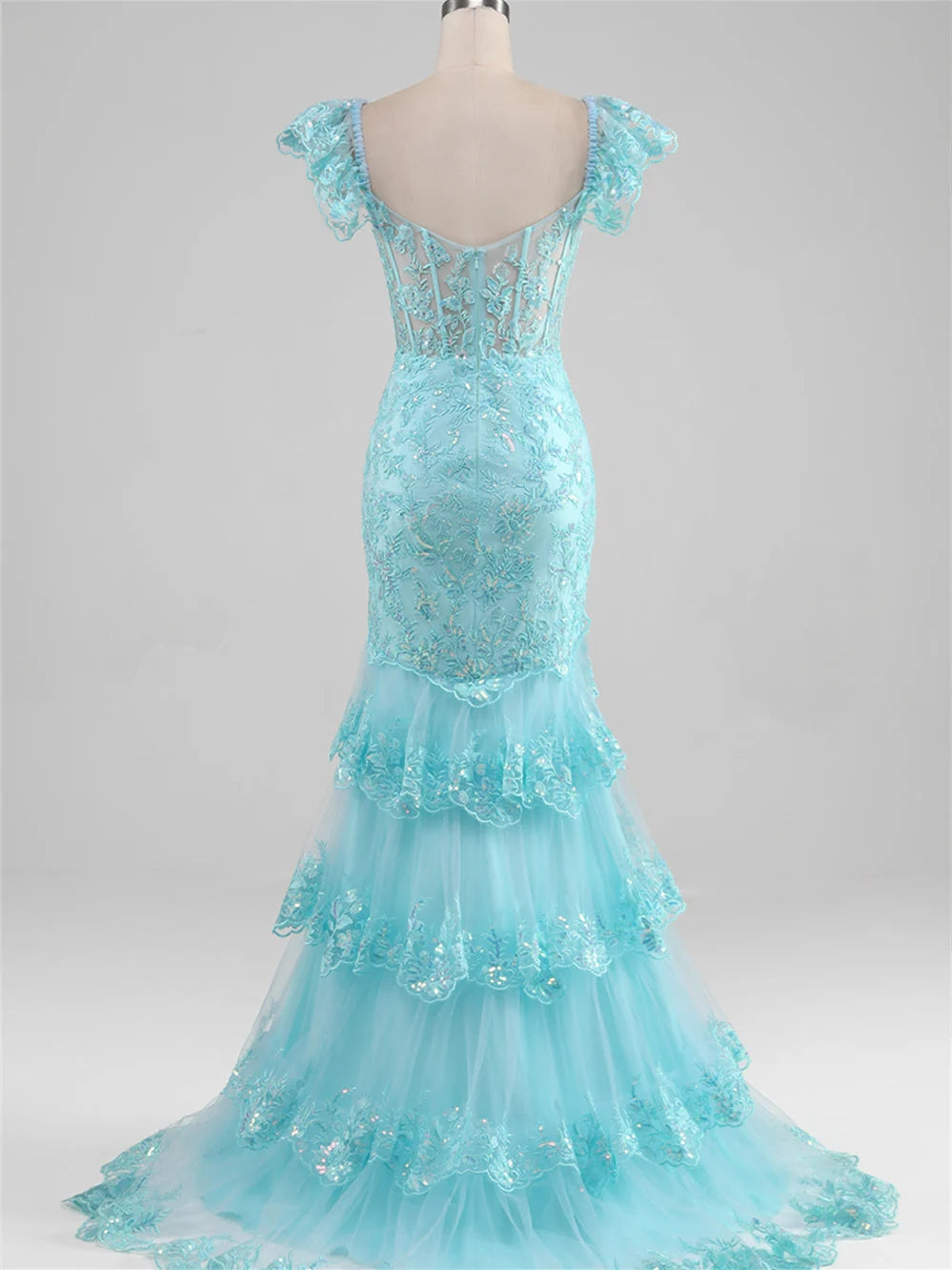 Mermaid/Trumpet Sweetheart Off-the-Shoulder Floor-Length Evening Dress with Split Side BabaMila