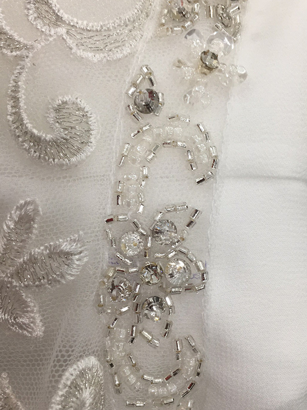 A-Line/Princess Halter Neck Sleeveless Floor-Length Wedding Dress with Lace Embroidery BabaMila