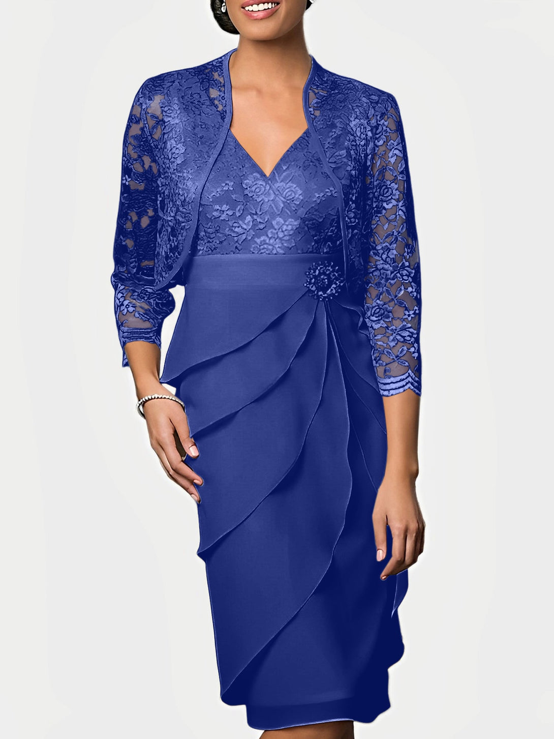 A-Line/Princess One-Shoulder Sleeveless Floor-Length Mother Of The Bride Dresses With Split Side BabaMila