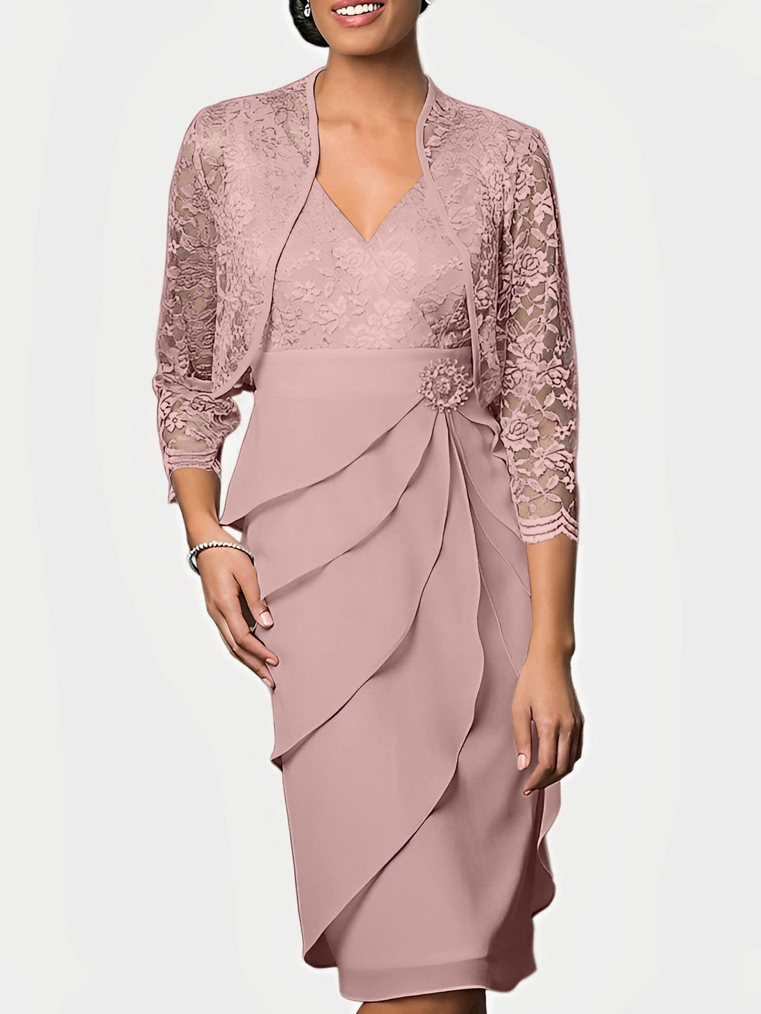 A-Line/Princess One-Shoulder Sleeveless Floor-Length Mother Of The Bride Dresses With Split Side BabaMila