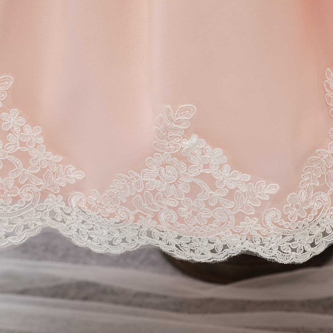 Scoop Neck Cap Sleeve Knee-Length Satin/Lace Girls Birthday Dresses With Bow/Beads Belt/Appliques Girls Gidiondress