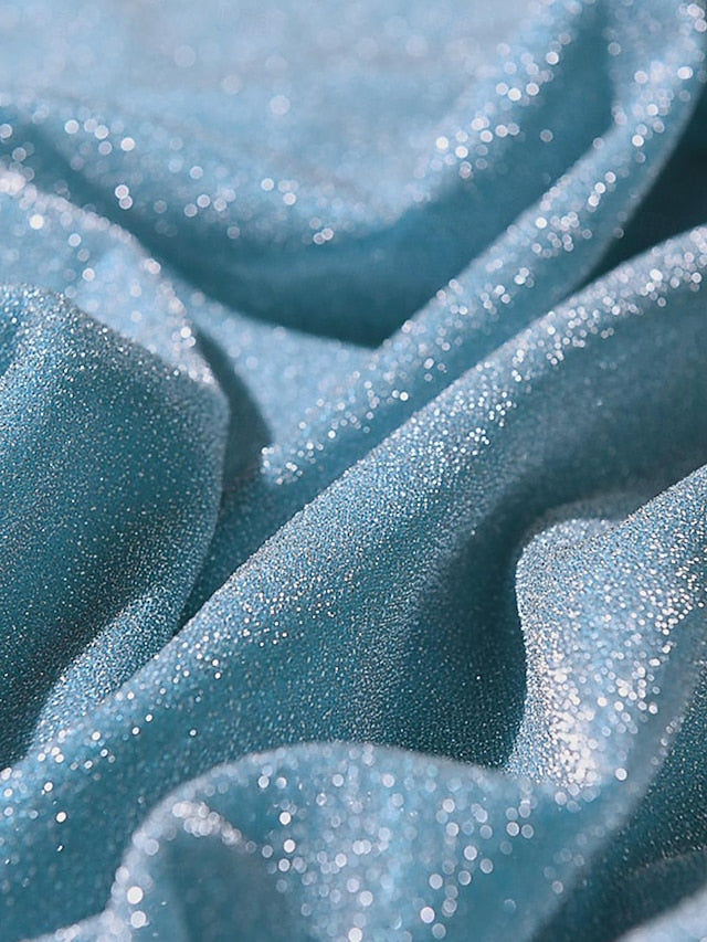 A-Line/Princess One-Shoulder 3/4 Length Sleeves Floor-Length Mother Of The Bride Dresses BabaMila