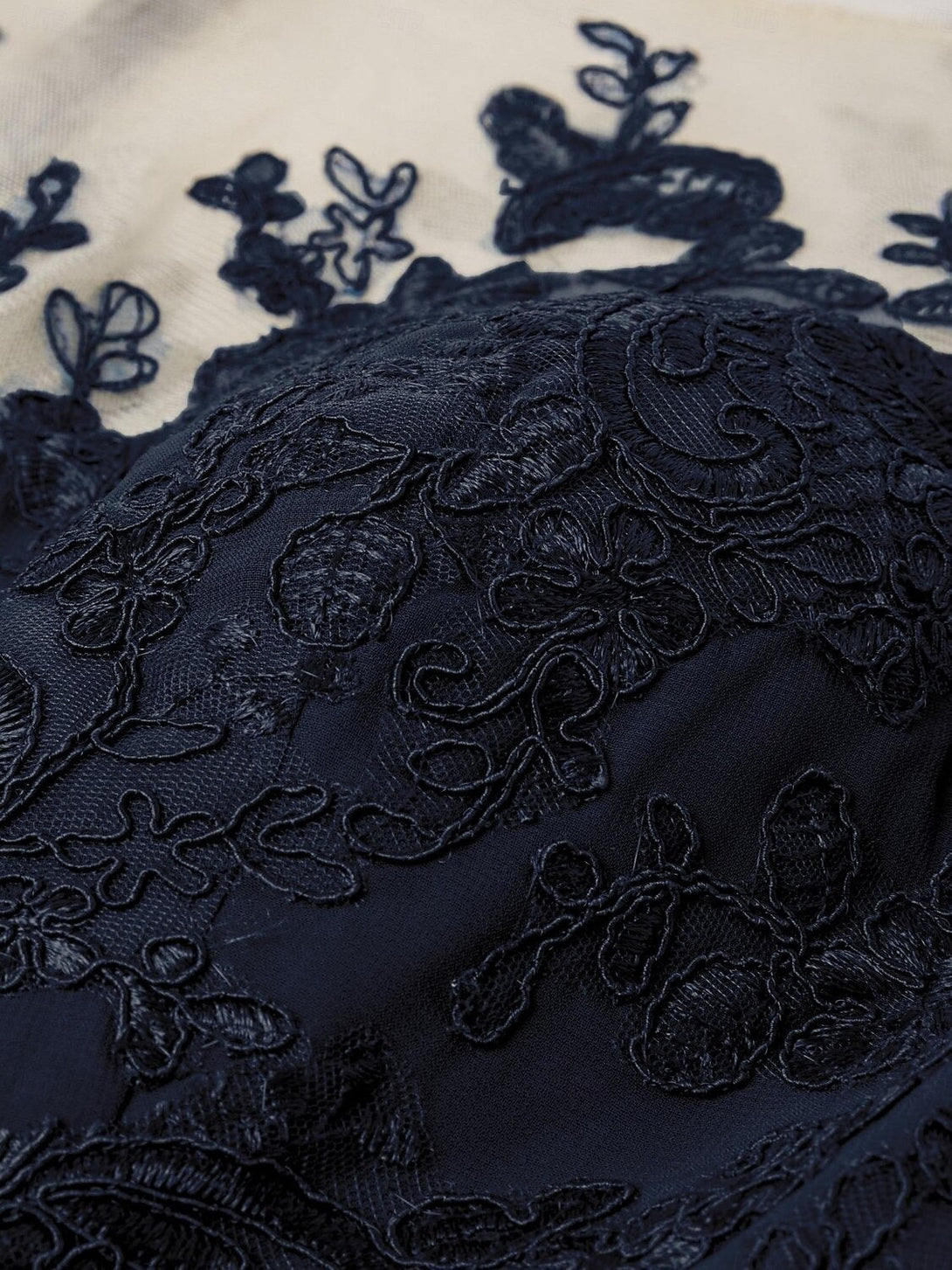 Scoop Chiffon Mother Of The Bride Jumpsuit Lace Ankle-Length Half Sleeves Wedding Guest Dress BabaMila